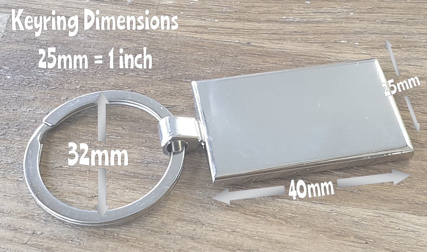 Campervan Keyring Gift - Campervan Wanker - Nice Fun Cute Cheeky Metal Key Chain Novelty Present