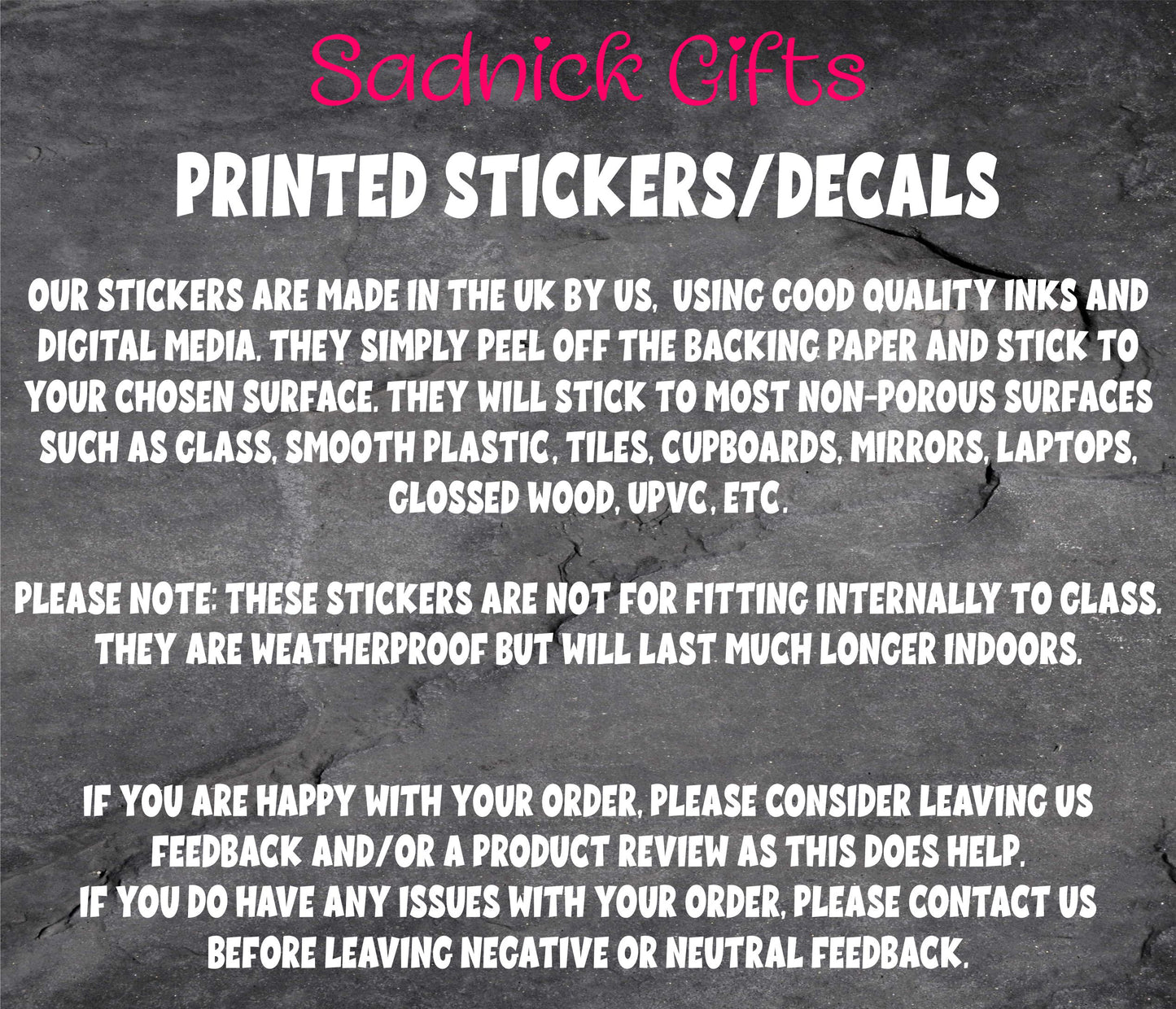 Car Sticker Access Required Please Leave Space Novelty Bumper Door Boot Disability Decal - Large