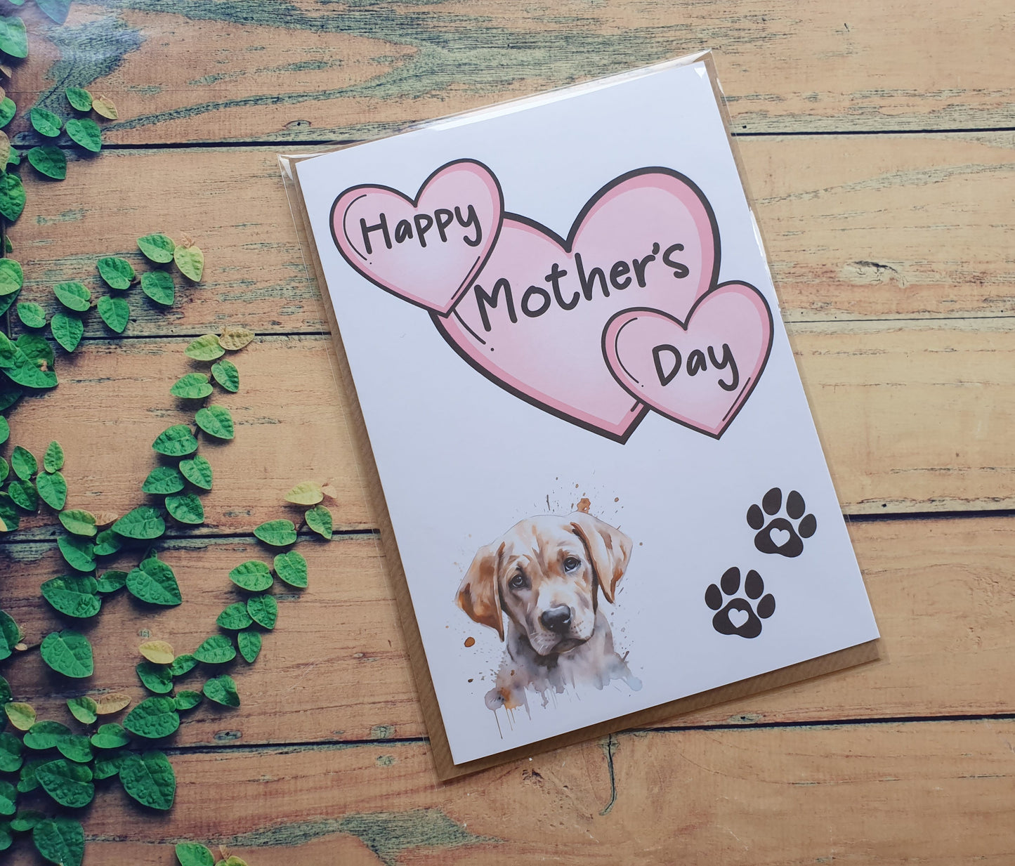 Labrador Mother's Day Card - Nice Cute Fun Pet Dog Puppy Owner Novelty Greeting Card
