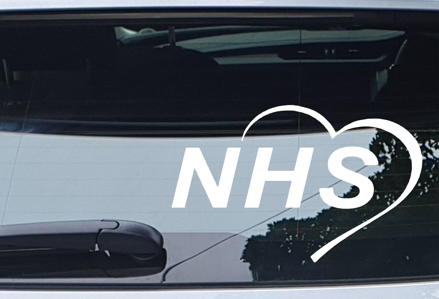 Car Sticker Heart NHS Health Worker Van Window Bumper Boot Door Decal Present