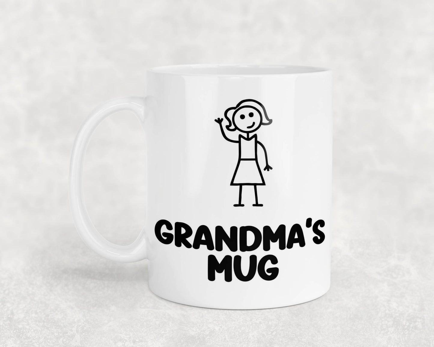Grandma's Mug Gift Novelty Nice Fun Cute Family Cup Present