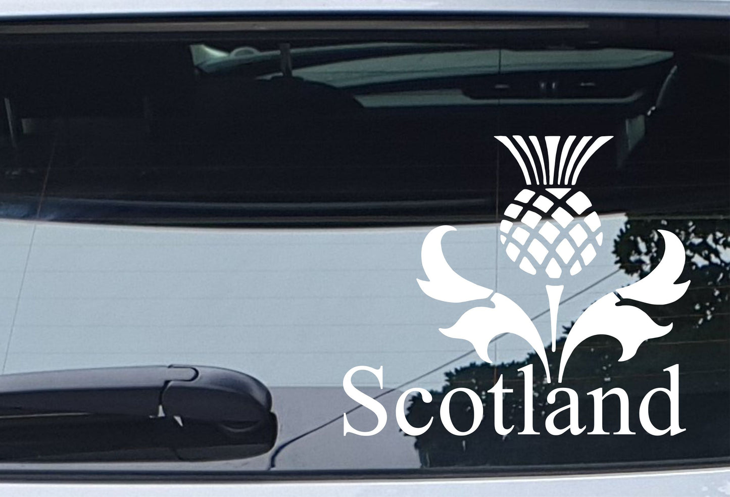 Scottish Scotland Thistle Car Van Sticker Window Boot Bumper Laptop Mirror Decal