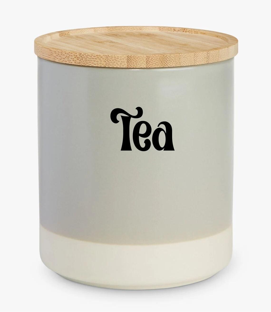 Tea Coffee Sugar Jar Stickers Labels Kitchen House Home Cupboard Glass Storage Cute Vinyl Decals