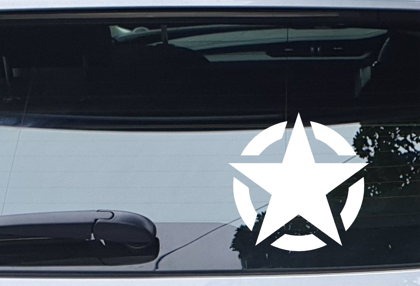 US Army Stars Car Van Stickers x2 Window Boot Bumper American Military Decals