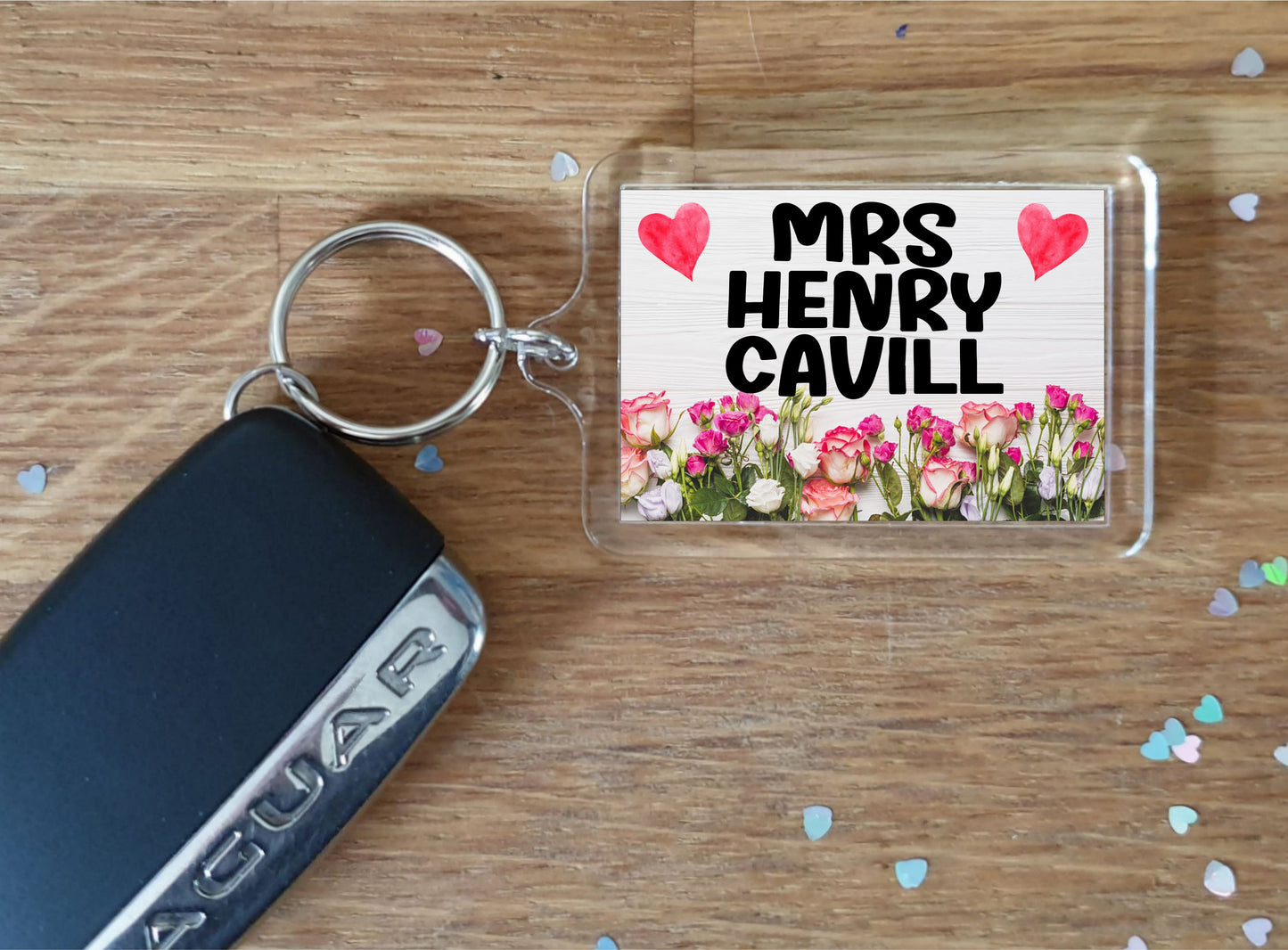 Mrs Henry Cavill Keyring Gift - Cute Fun Novelty Fan Thirst Movie Film Star Present