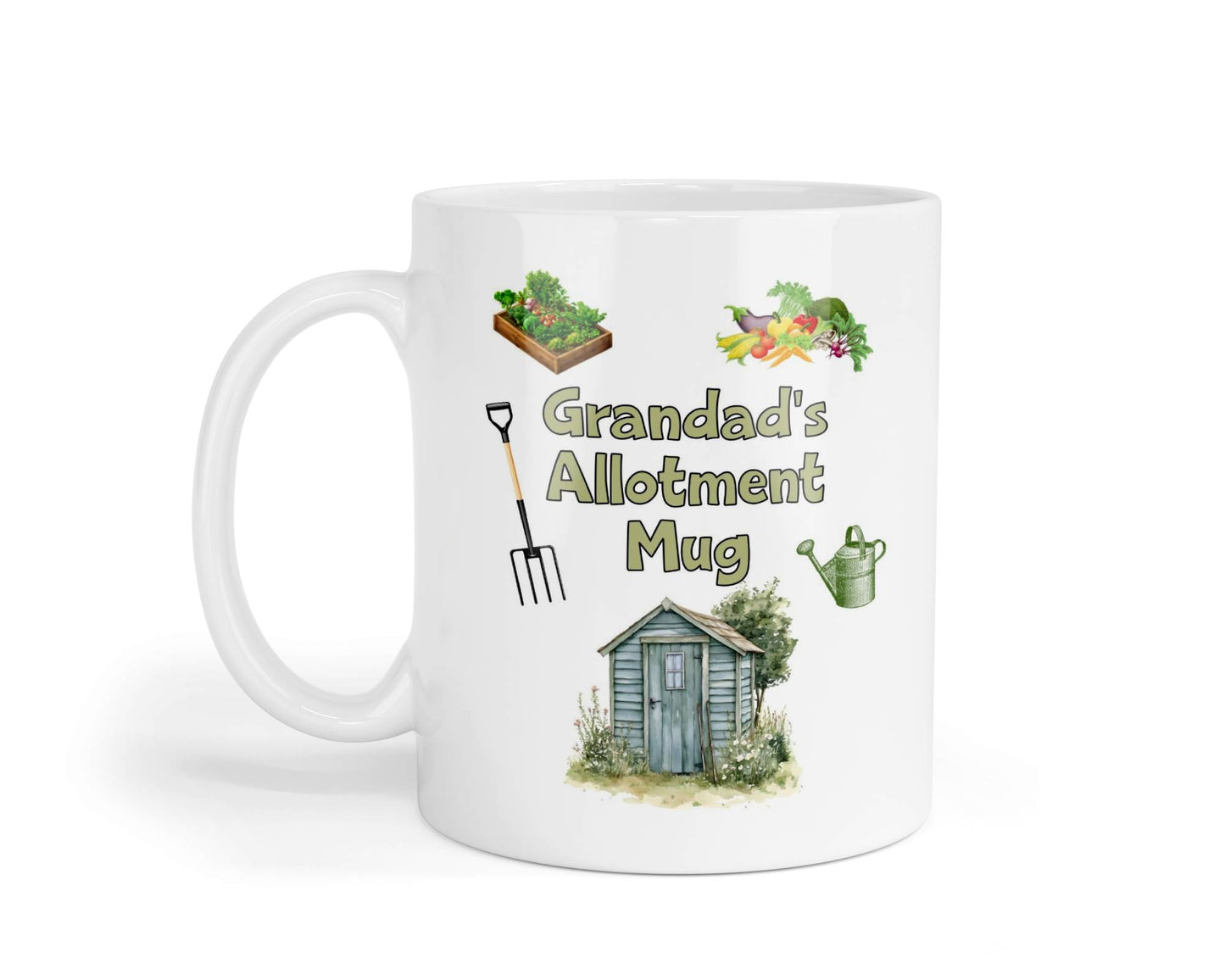 Grandad Allotment Mug Gift Novelty Nice Fun Cute Gardening Present