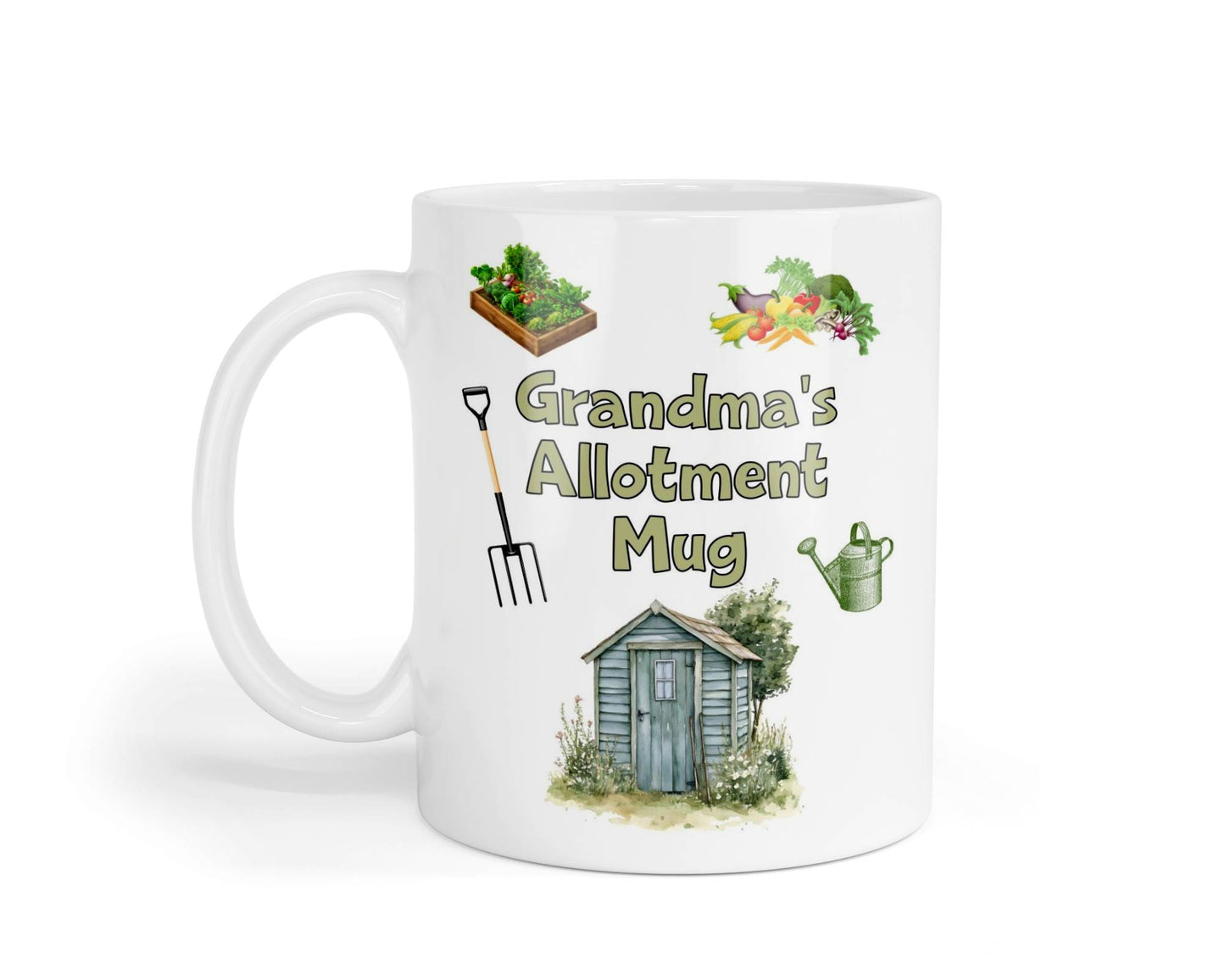 Grandma Allotment Mug Gift Novelty Nice Fun Cute Gardening Present