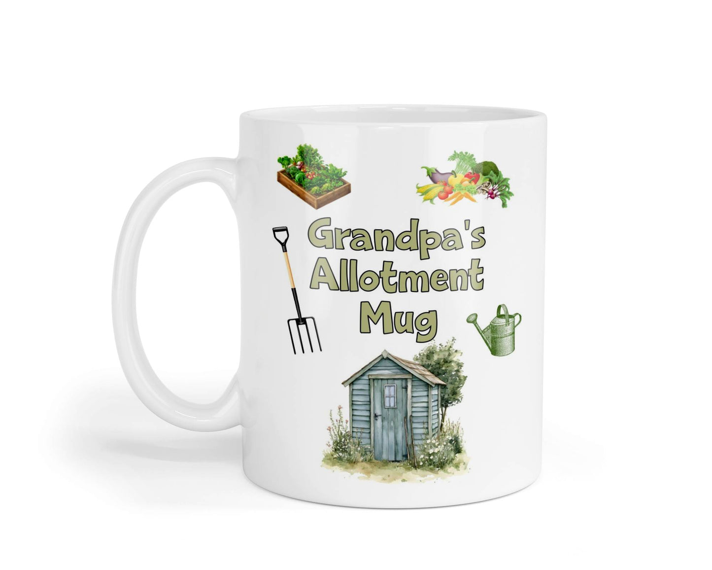 Grandpa Allotment Mug Gift Novelty Nice Fun Cute Gardening Present