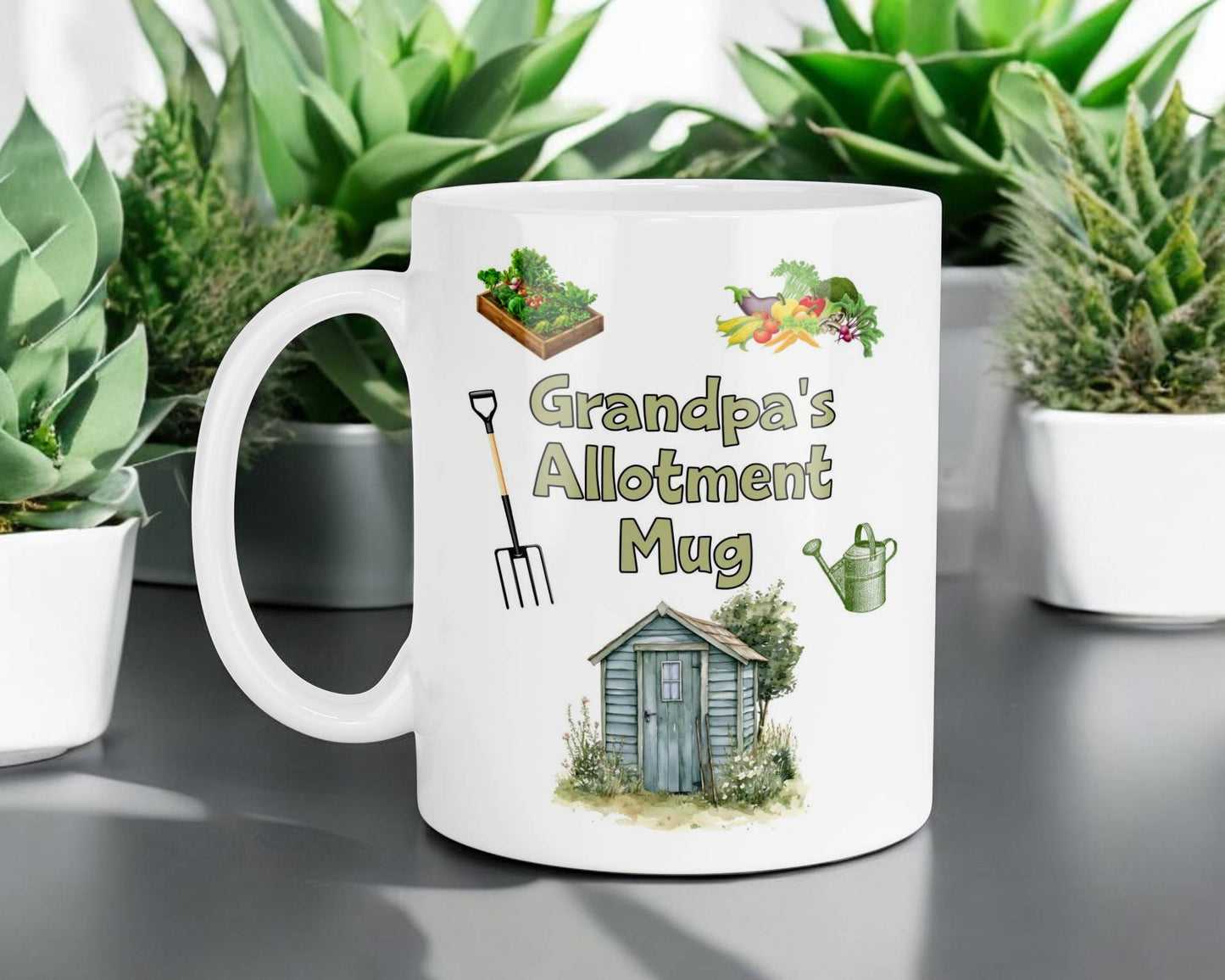 Grandpa Allotment Mug Gift Novelty Nice Fun Cute Gardening Present