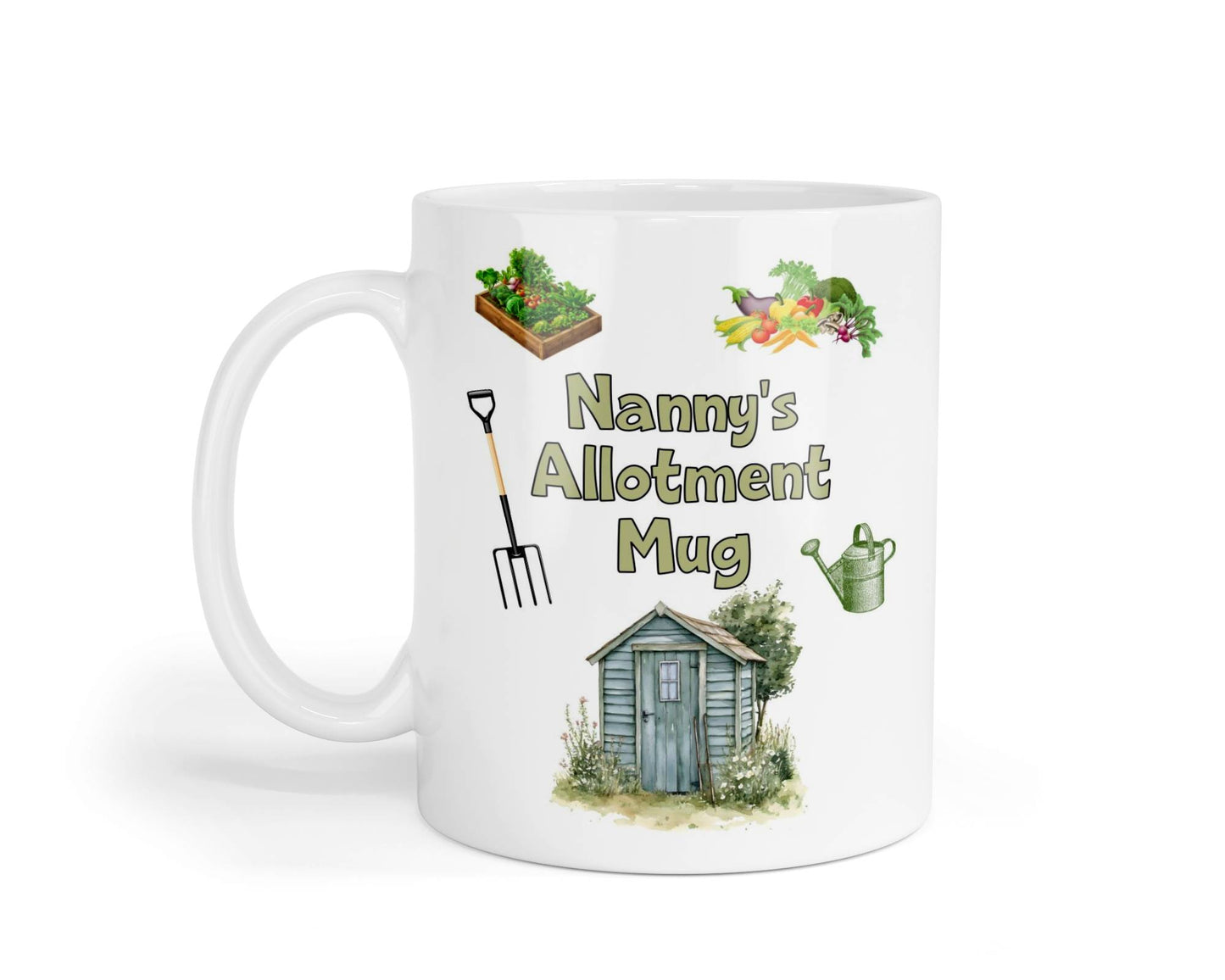 Nanny Allotment Mug Gift Novelty Nice Fun Cute Gardening Present