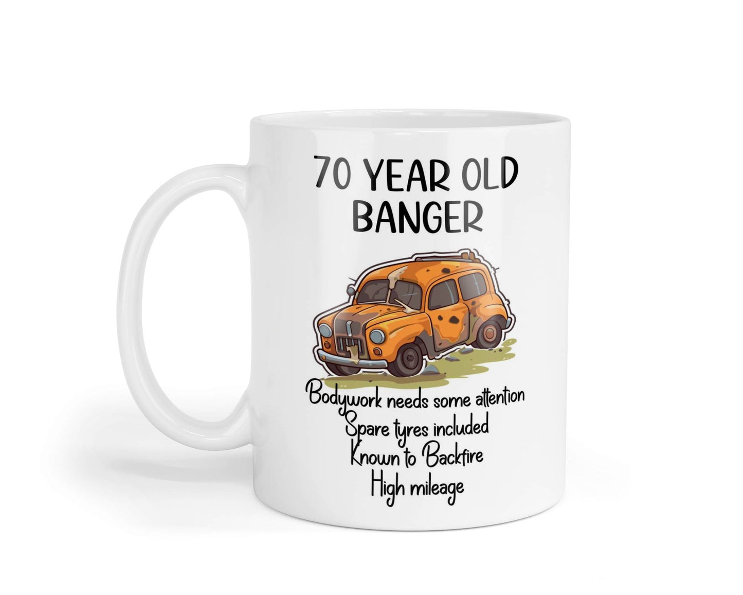 70th Birthday Mug Gift 70 Year Old Banger Nice Cute Novelty Celebration Present