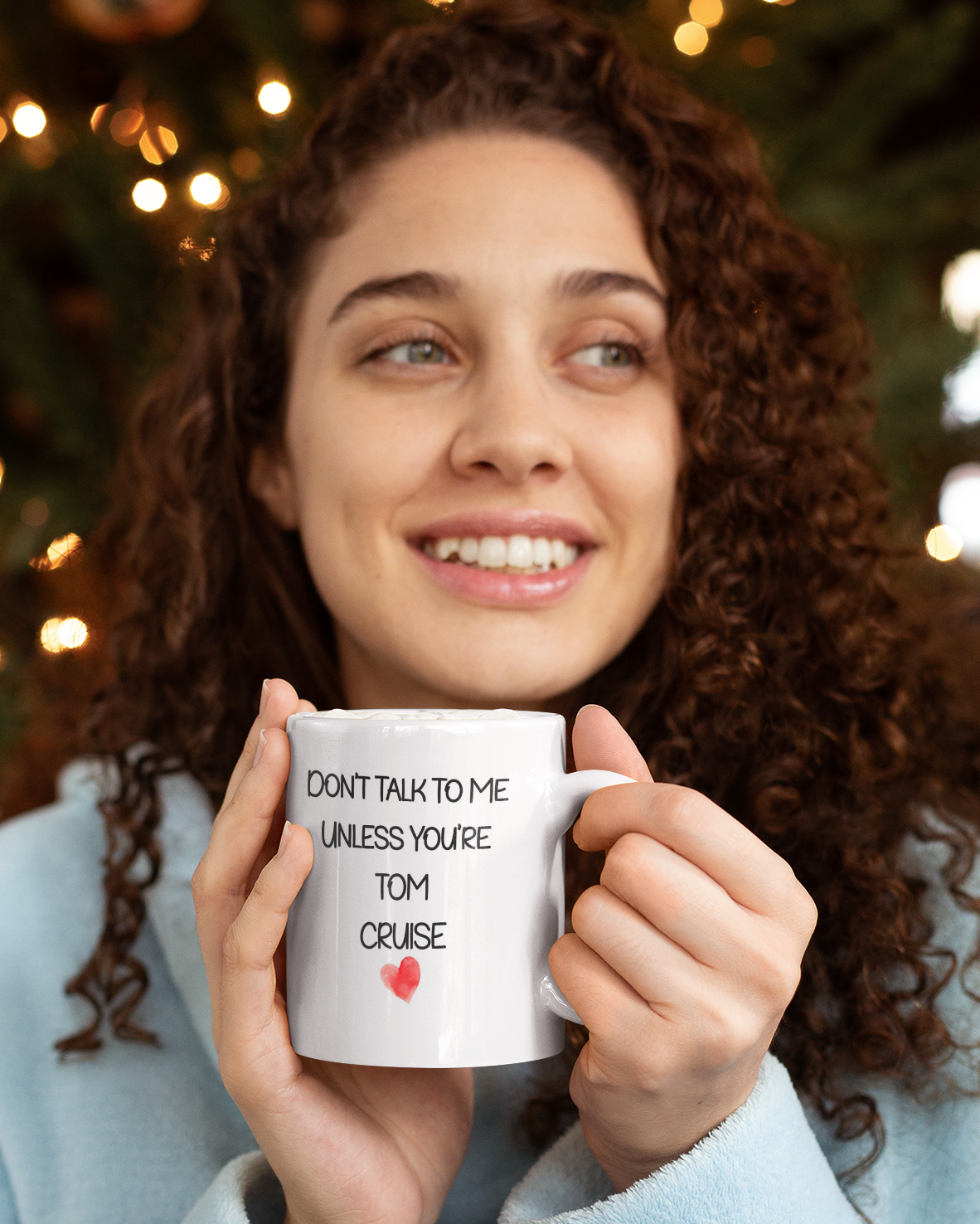 Tom Cruise Mug Gift - Don't Talk To Me Unless You're - Cute Novelty Movie Star Fan Cup Present