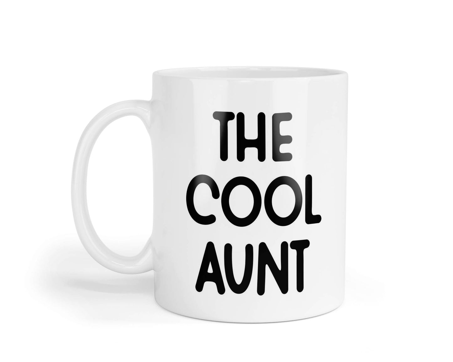 Aunt Mug Gift The Cool Aunt Nice Cute Fun Novelty From Niece Nephew Present