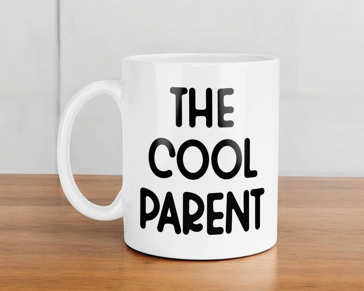 Mum Dad Mug Gift The Cool Parent Nice Cute Fun Novelty From Son Daughter Present