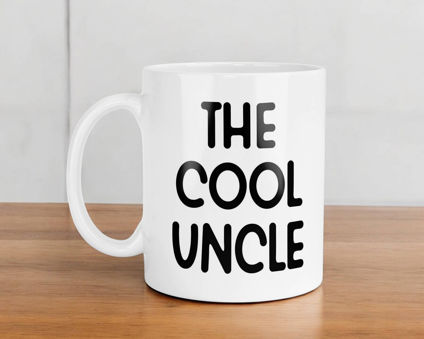 Uncle Mug Gift The Cool Uncle Nice Cute Fun Novelty From Niece Nephew Present
