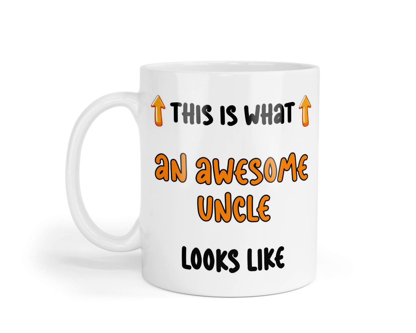 Uncle Mug Gift This Is What An Awesome Uncle Looks Like Nice Cute Fun Novelty From Niece Nephew Present