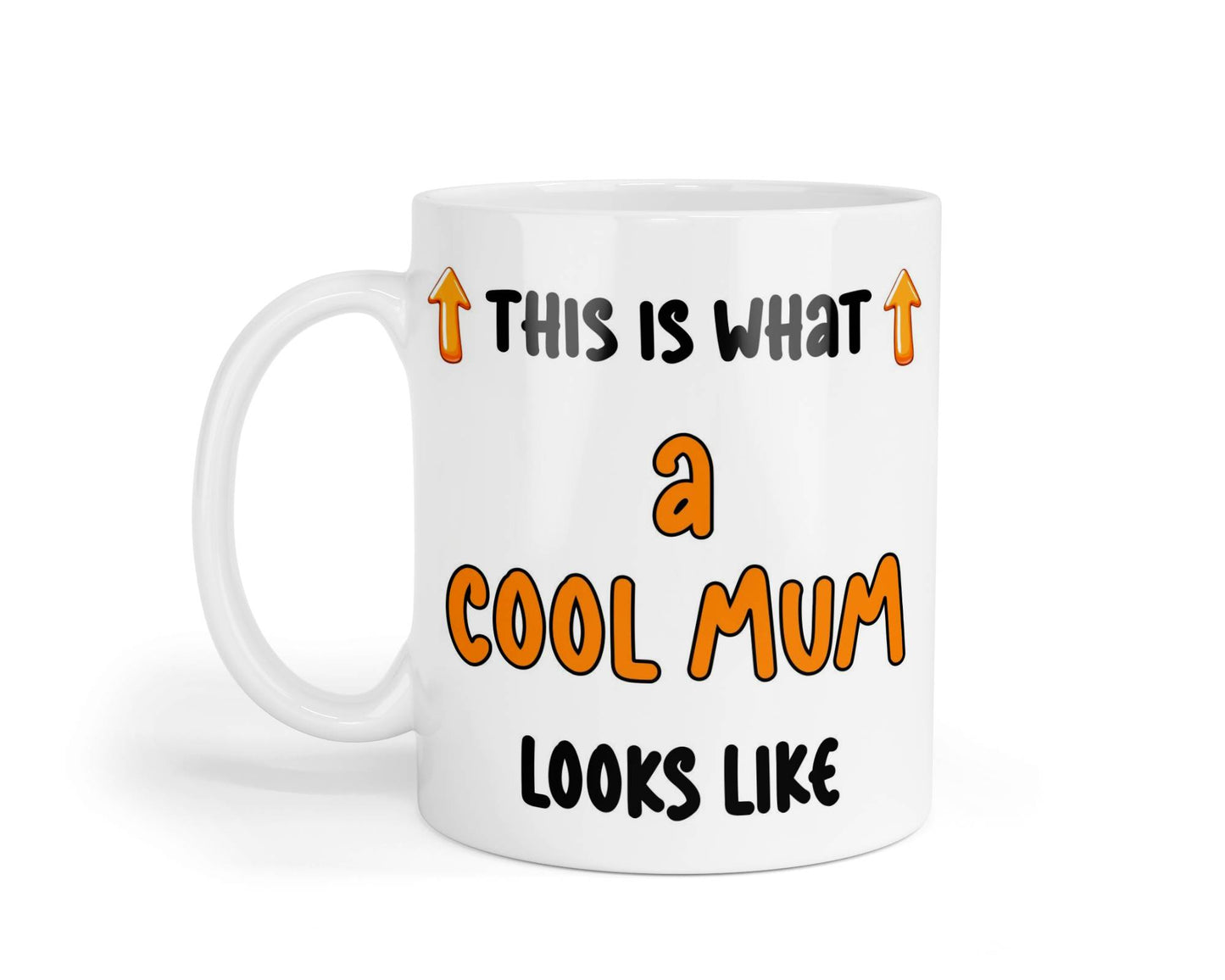 Mum Mug Gift This Is what A Cool Mum Looks Like Nice Cute Fun Novelty From Son Daughter Present
