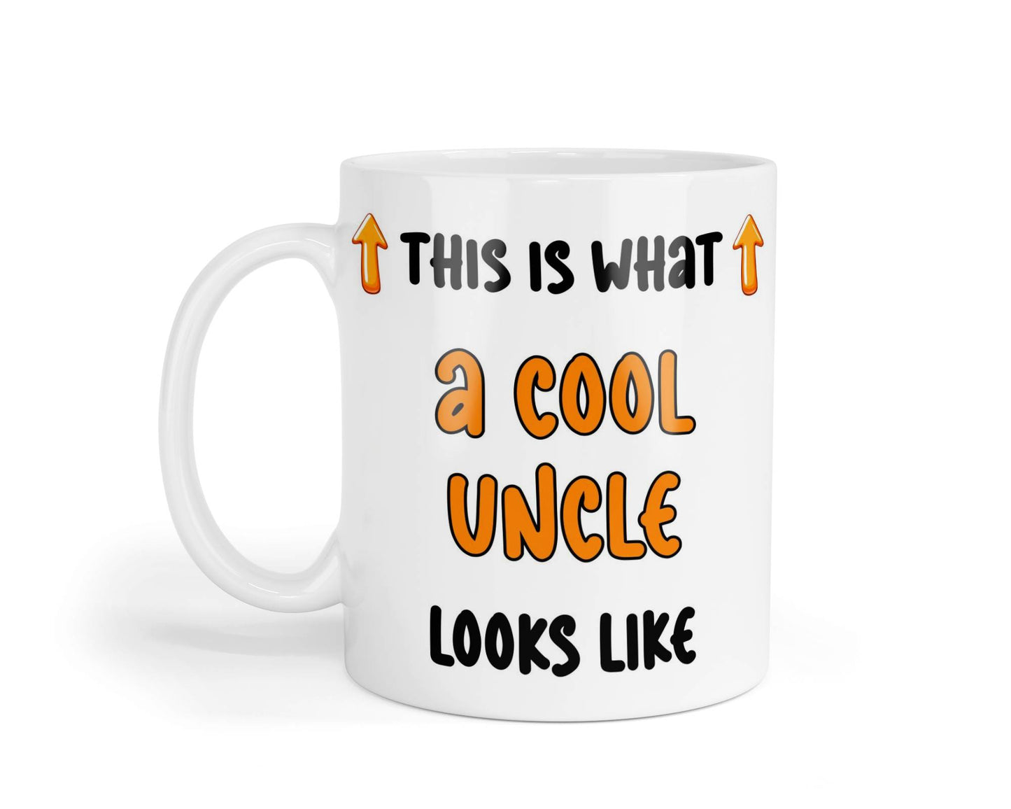 Uncle Mug Gift This Is What A Cool Uncle Looks Like Nice Cute Fun Novelty From Niece Nephew Present