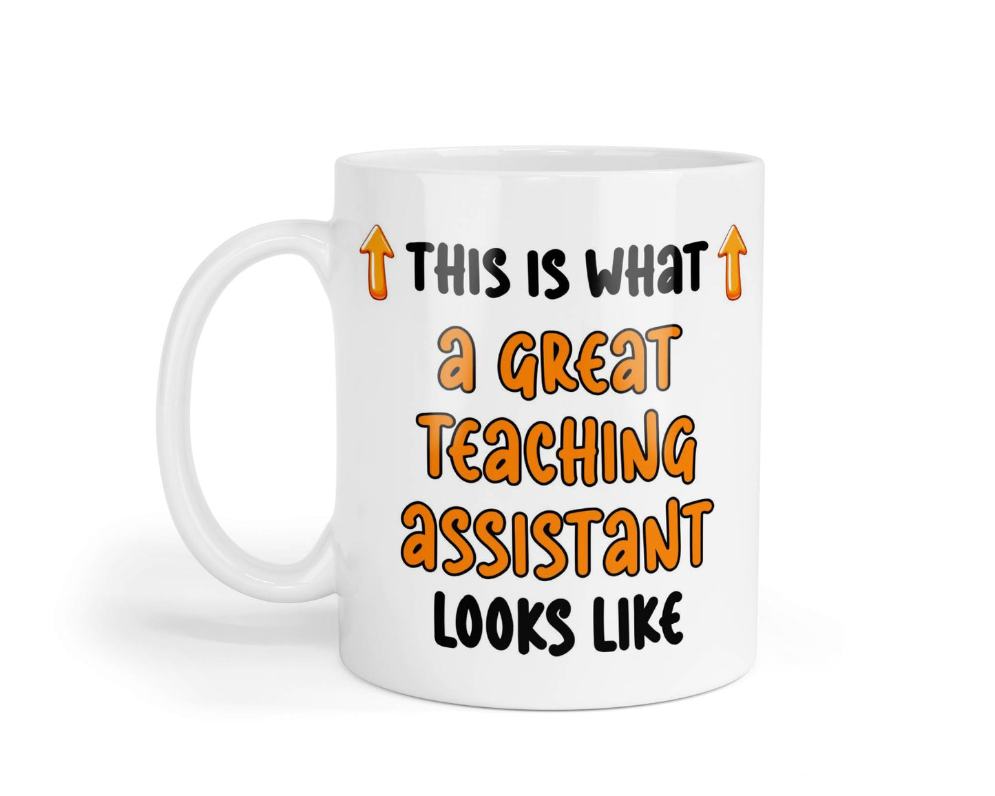 Teaching Assistant Mug Gift This Is What A Great Looks Like Novelty Cute Printed Cup TA Present