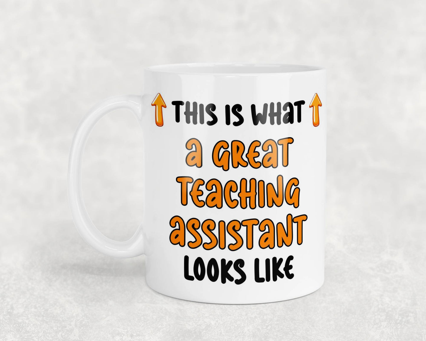 Teaching Assistant Mug Gift This Is What A Great Looks Like Novelty Cute Printed Cup TA Present