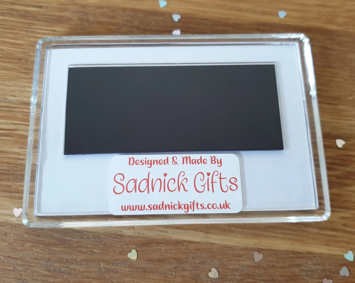 Caravan Fridge Magnet Gift - My Caravan Is My Happy Place - Funny Cute Birthday Novelty Present