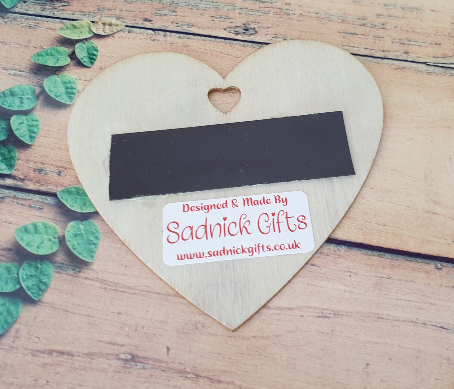 I Bloody Love You Fridge Magnet Gift - Cute Fun Novelty Engraved Wooden Present