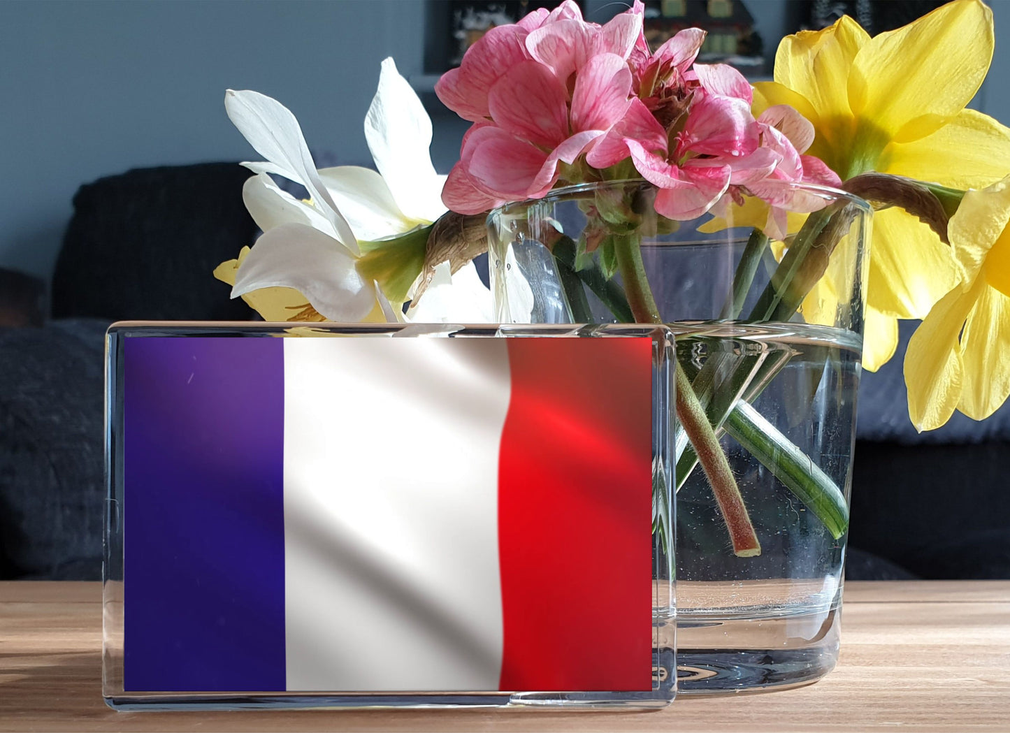 France Flag Fridge Magnet Gift - Cute French Novelty Birthday Present