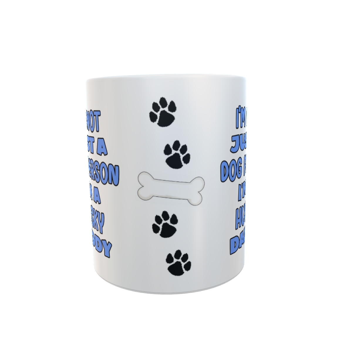 Husky Mug Gift - I'm Not Just A Dog Person I'm A Daddy - Nice Funny Cute Novelty Pet Owner Cup Present