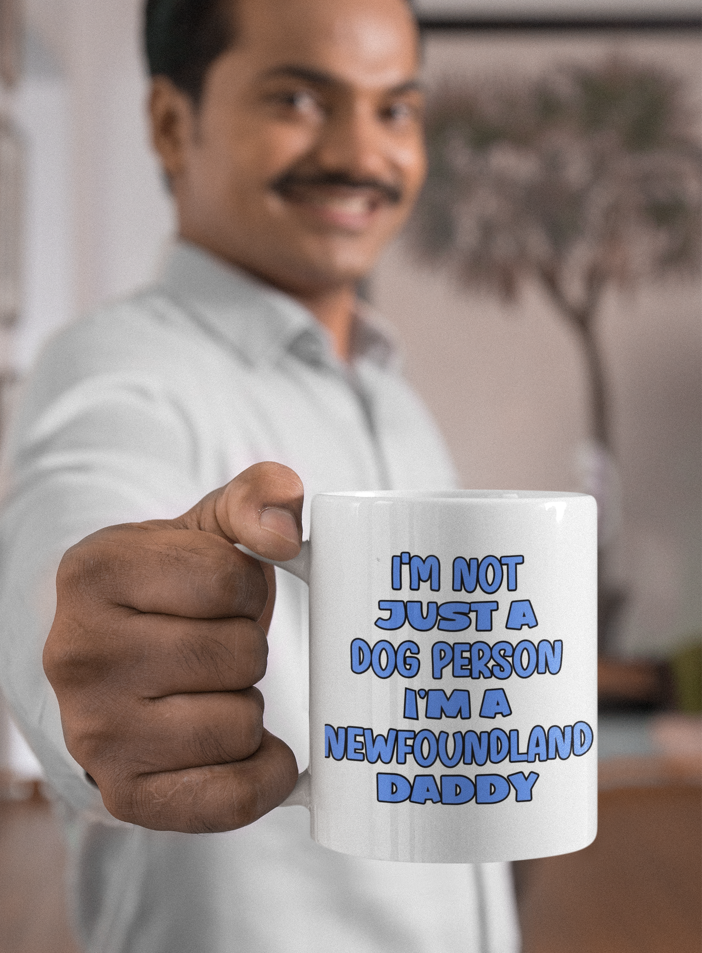 Newfoundland Mug Gift - I'm Not Just A Dog Person I'm A Daddy - Nice Funny Cute Novelty Pet Owner Cup Present