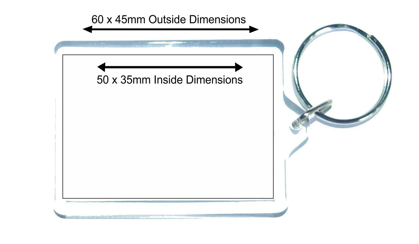 Camping Keyring - King Of The Campsite - Fun Cheeky Cute Gift - Novelty Birthday Present