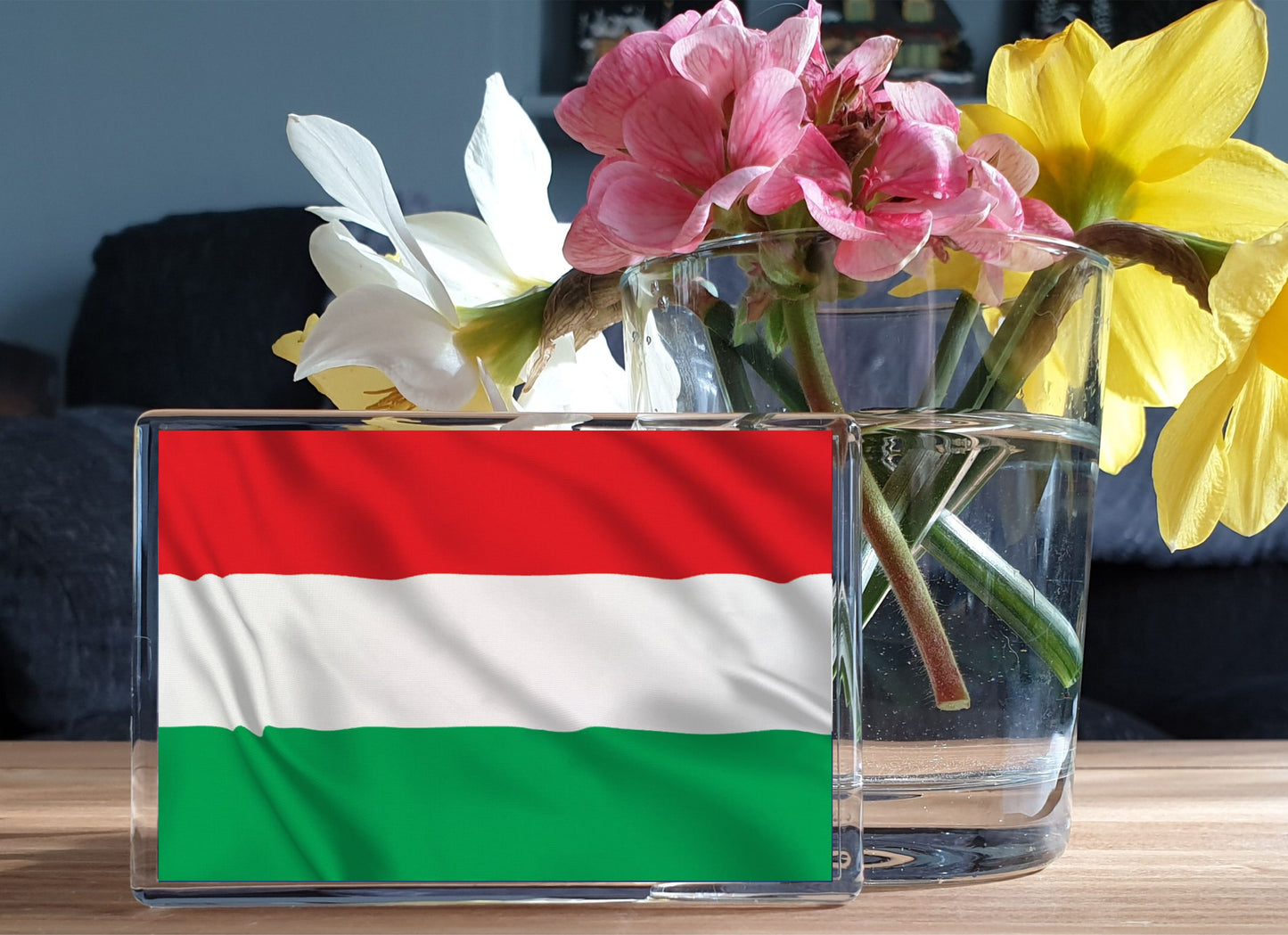 Hungary Flag Fridge Magnet Gift - Cute Hungarian Novelty Birthday Present