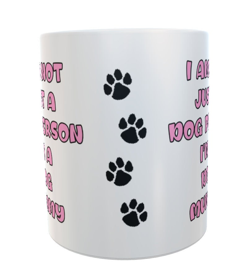 Cat Mug Gift - I'm Not Just A Cat Person I'm A Mummy - Novelty Cute Cat Owner Ceramic Cup - Choose Breed