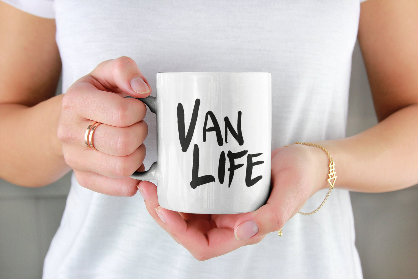 Campervan Mug Gift - VanLife - Nice Novelty Caravan Motorhome Holiday Travel Van Vacation Cup Present