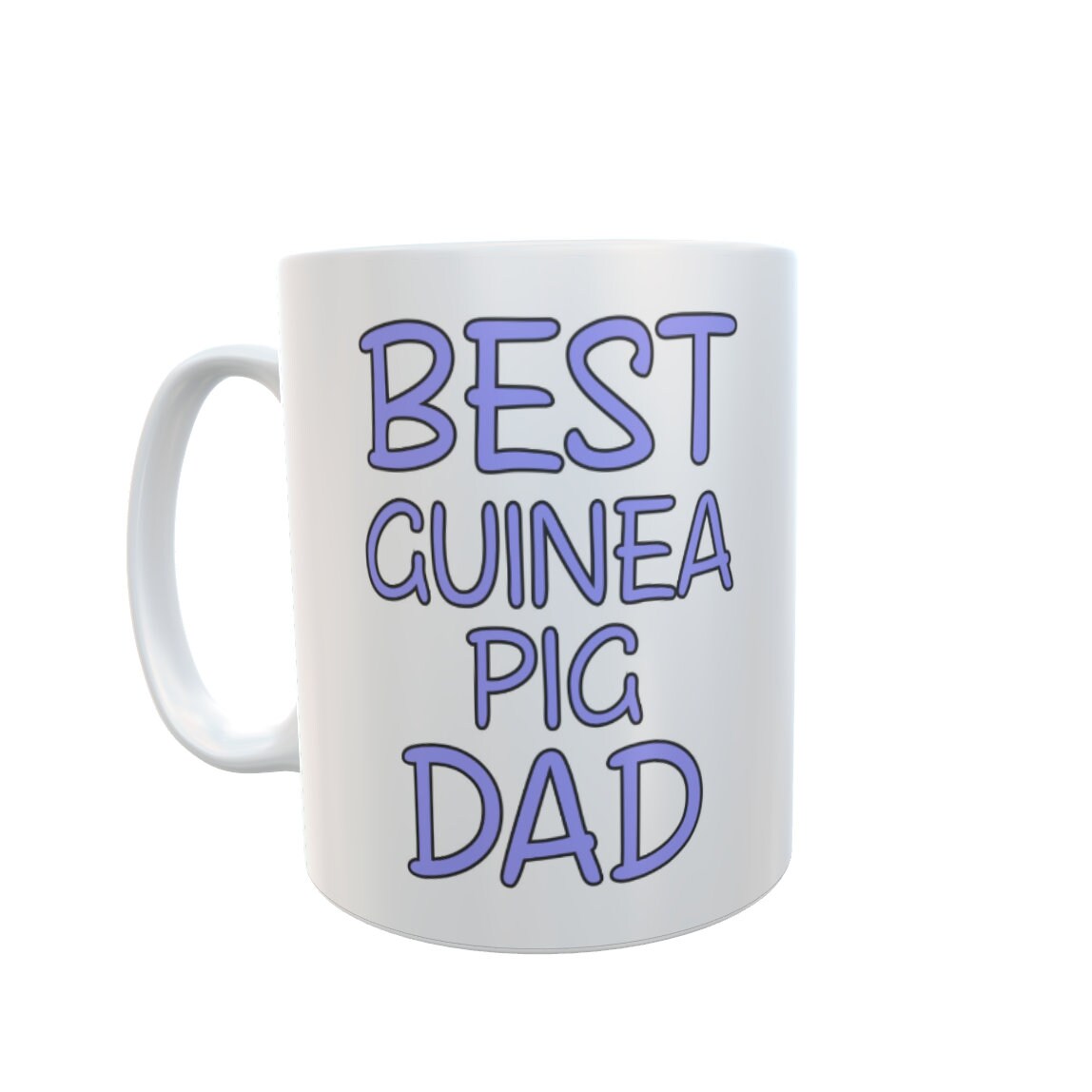Guinea Pig Mug Gift - Best Guinea Pig Dad - Nice Funny Novelty Pet Owner Daddy Cup Present