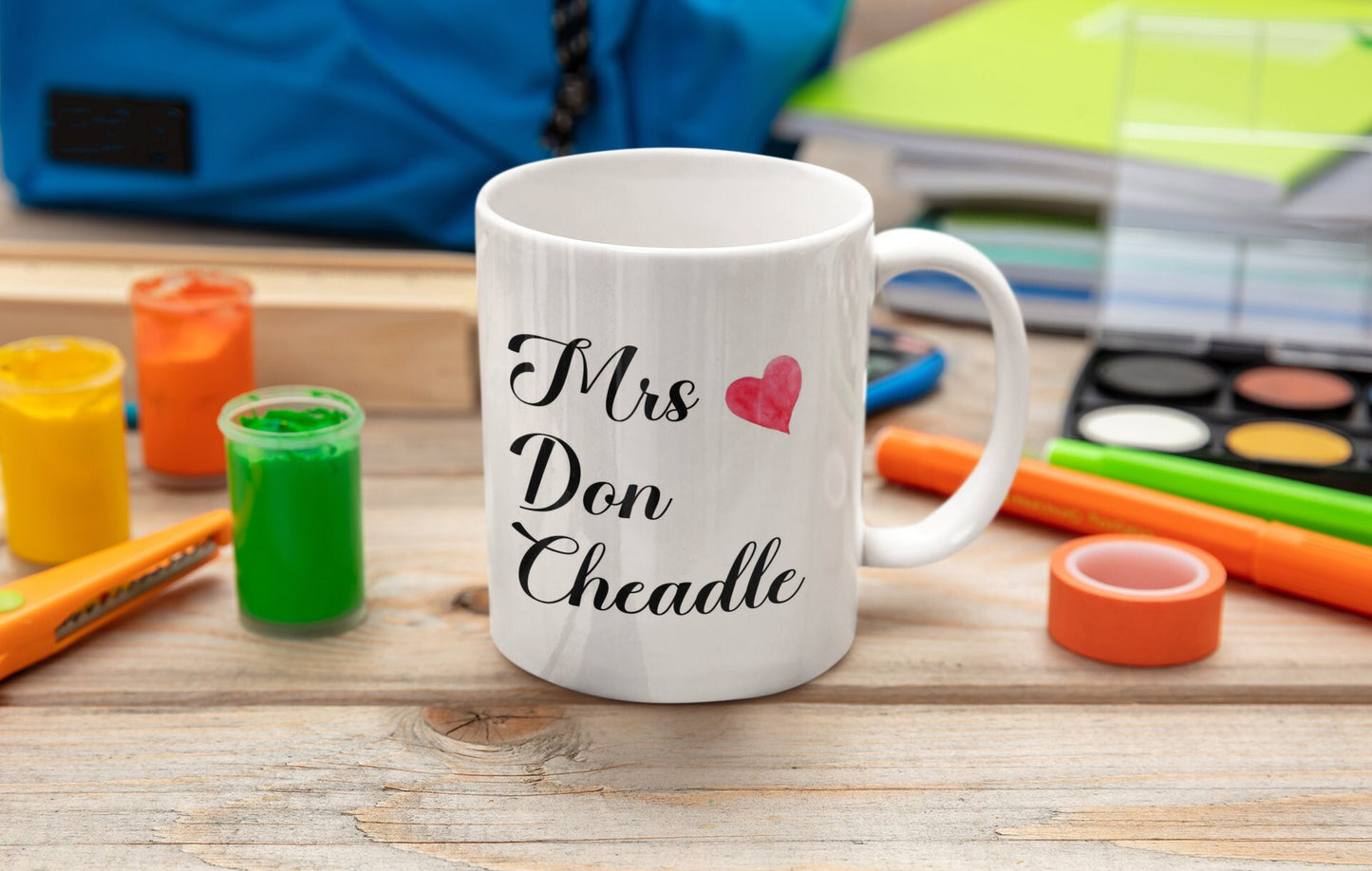 Mrs Don Cheadle Mug Gift Nice Cute Funny Novelty Marvel Ironman Movie Fan Cup Present