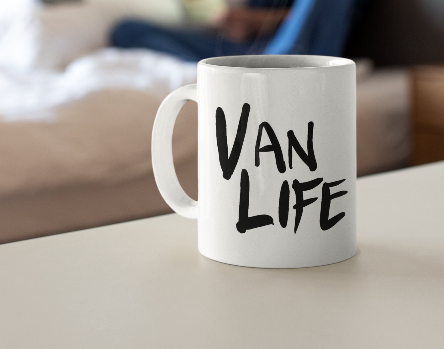 Campervan Mug Gift - VanLife - Nice Novelty Caravan Motorhome Holiday Travel Van Vacation Cup Present