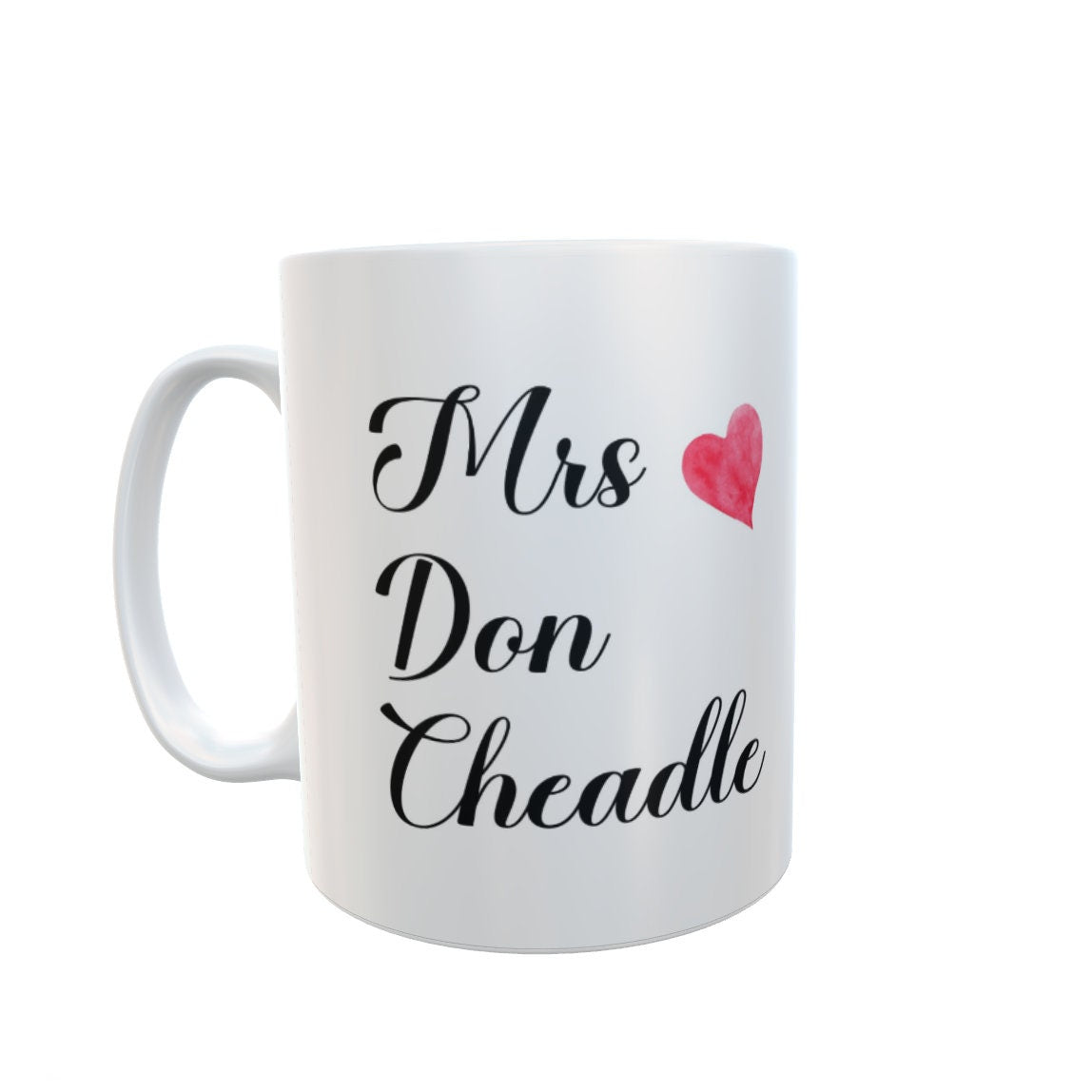 Mrs Don Cheadle Mug Gift Nice Cute Funny Novelty Marvel Ironman Movie Fan Cup Present