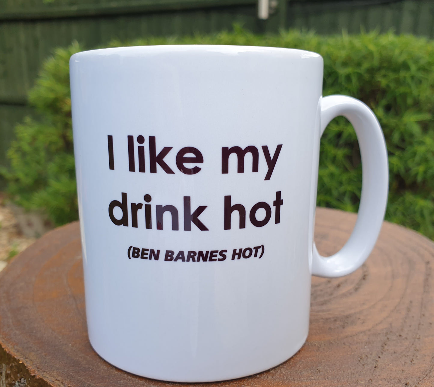 Ben Barnes Mug Gift - I Like My Drink Hot Ben Barnes Hot - Novelty Movie Star Fan Cup Present