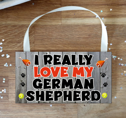 'I Really Love My Dog' Plaques, Keyrings and Fridge Magnets - Various Breeds