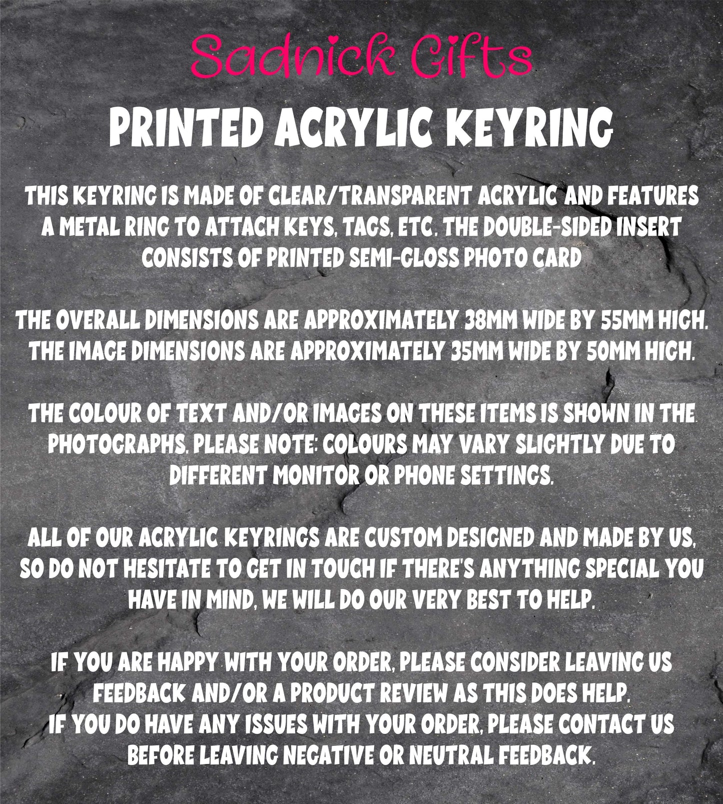 Motorhome Keyring Gift – Keys To My Fucking Awesome Motorhome - Nice Fun Cute Novelty Present