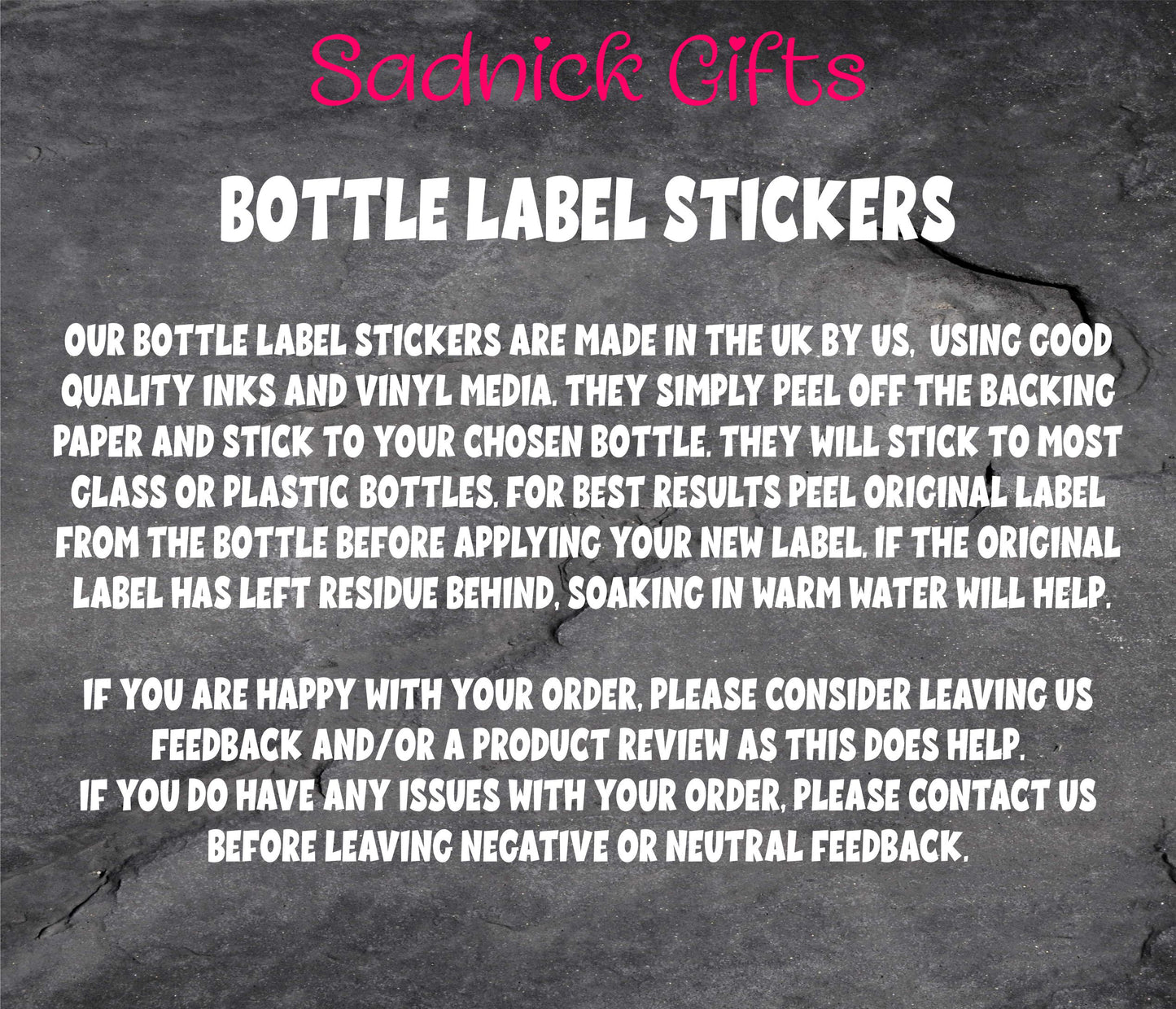 Birthday Wine Bottle Label x2 - Chateau du Name - Any Name Age Year and Message - To fit Most Alcohol Bottles Custom Gift