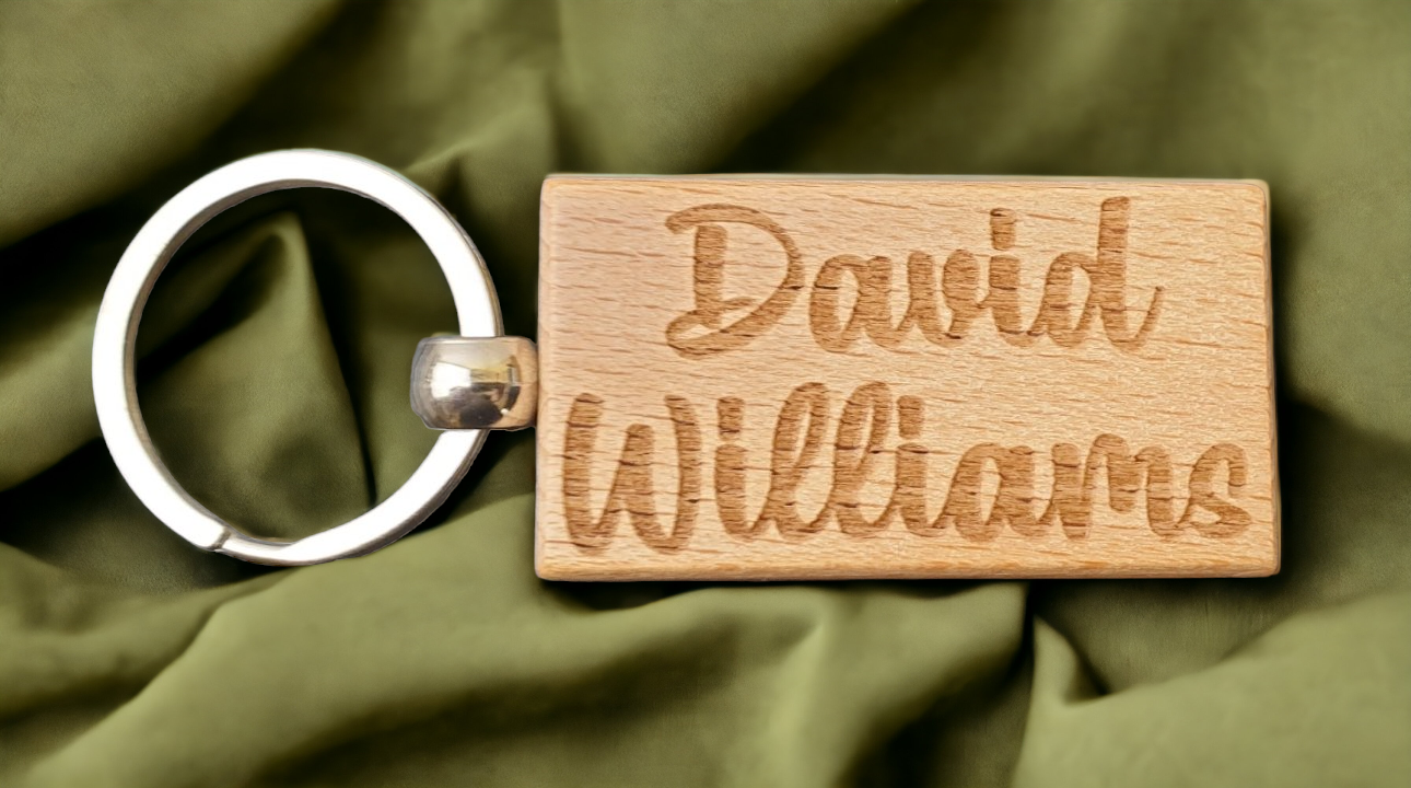 Cute Travel Keyring Gift Adventure Awaits Nice Engraved Wooden Motorhome Campervan Caravan Key Fob Fun Novelty Present