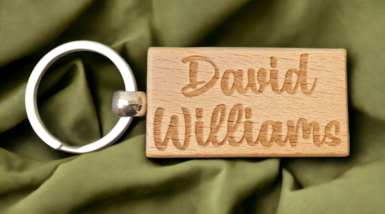 Mrs Lando Norris Keyring Gift - Engraved Wooden Formula One F1 Team Driver Fan Fun Cute Novelty Present