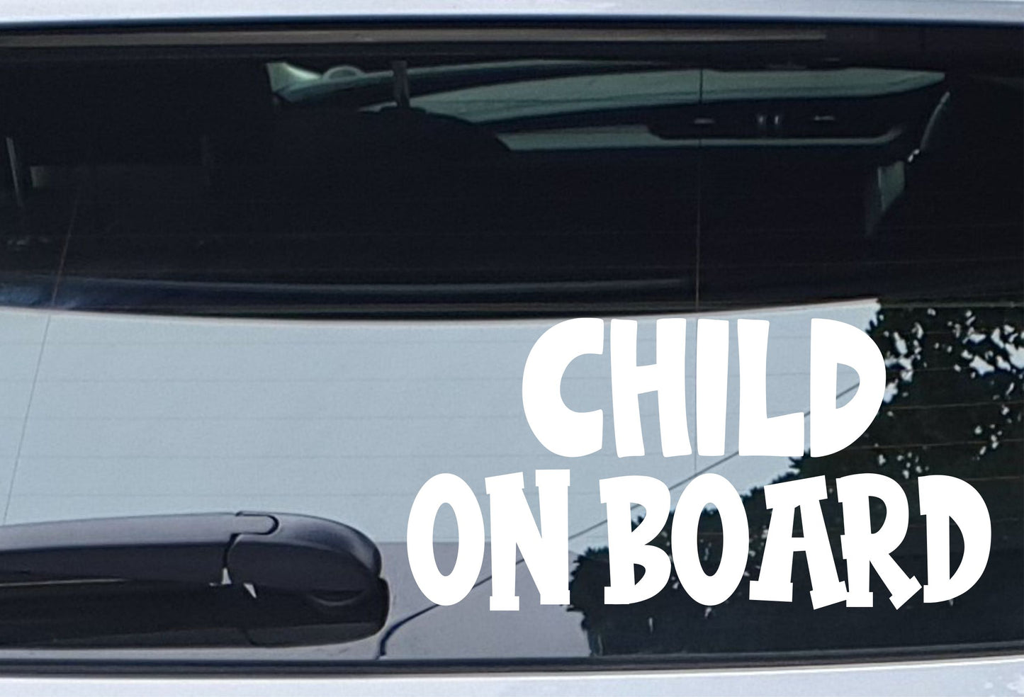 Car Sticker Child On Board Funny Novelty Van Window Bumper Boot Door Decal Present