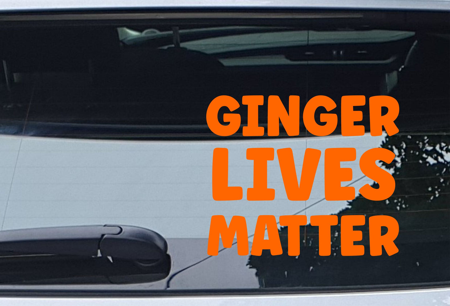 Car Sticker Ginger Lives Matter Funny Nice Cute Redhead Novelty Van Window Bumper Boot Door Decal