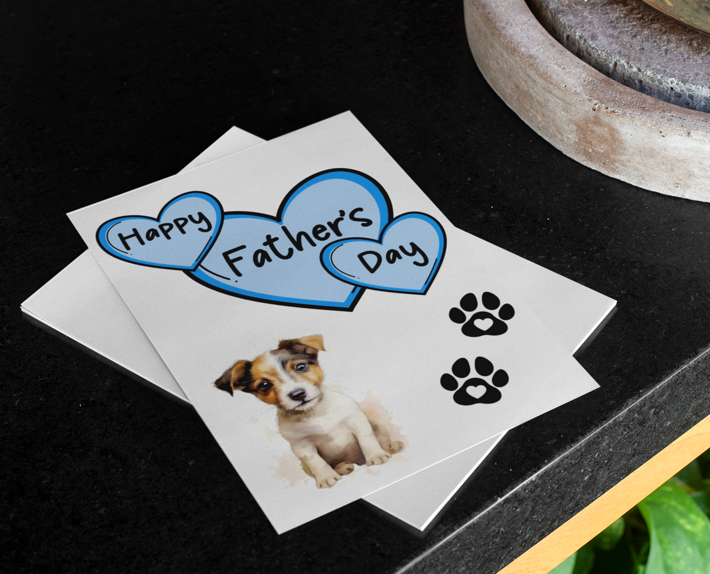 Jack Russell Father's Day Card - Nice Cute Fun Pet Dog Puppy Owner Novelty Greeting Card