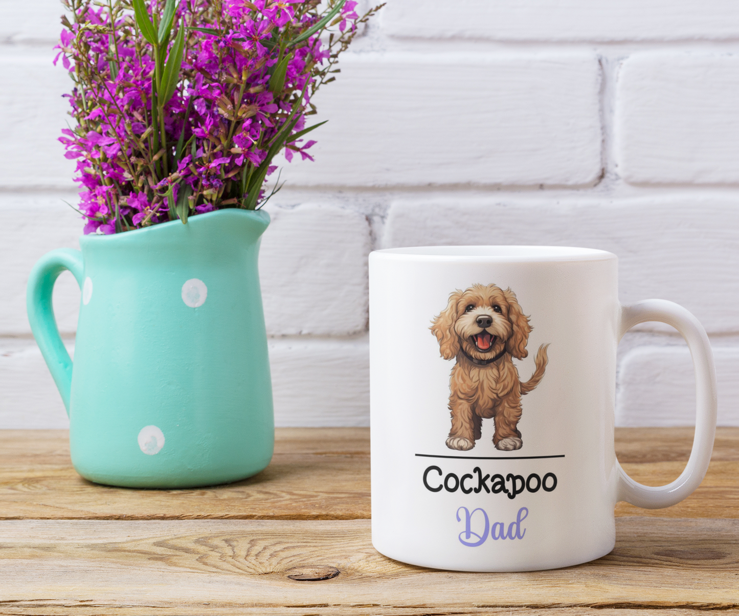 Cockapoo Dad Mug Gift Nice Funny Cute Novelty Pet Dog Owner Cup Birthday Christmas Mother's Day Present