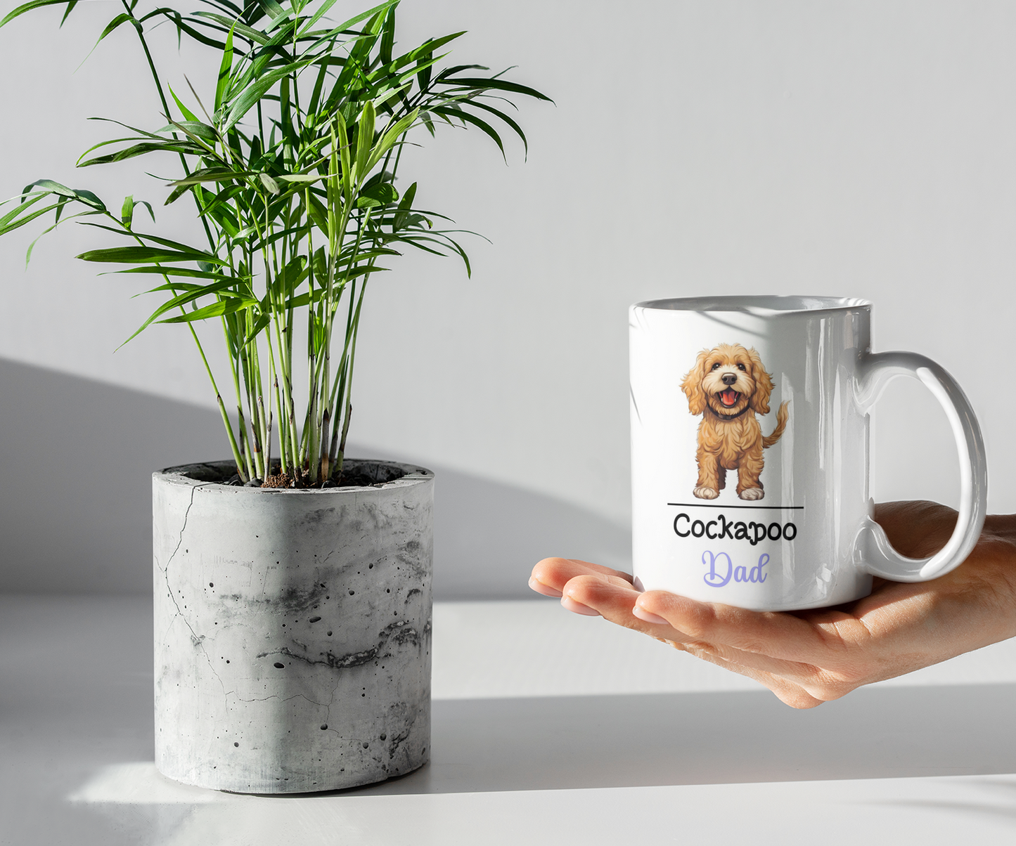 Cockapoo Dad Mug Gift Nice Funny Cute Novelty Pet Dog Owner Cup Birthday Christmas Mother's Day Present