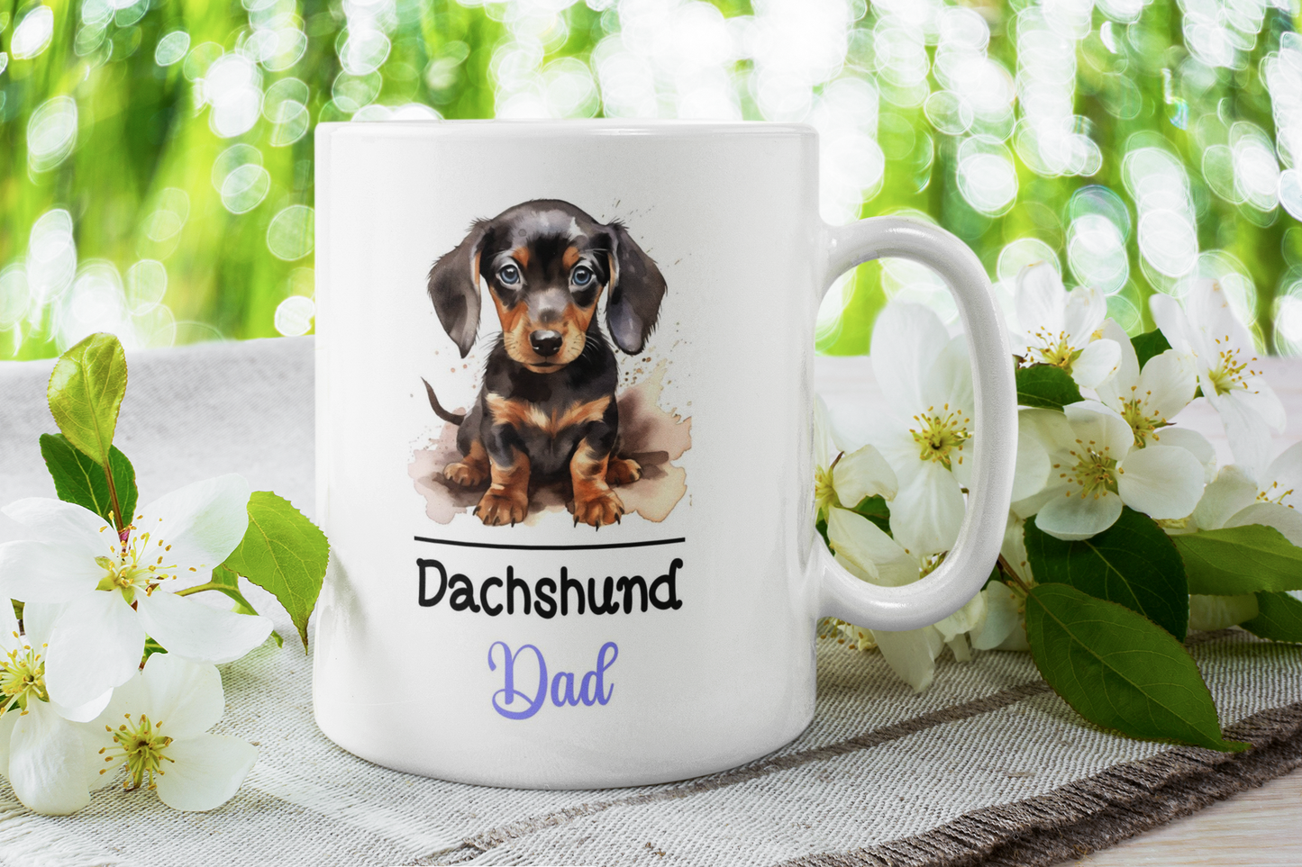Dachshund Dad Mug Gift Nice Funny Cute Novelty Pet Dog Owner Cup Birthday Christmas Mother's Day Present
