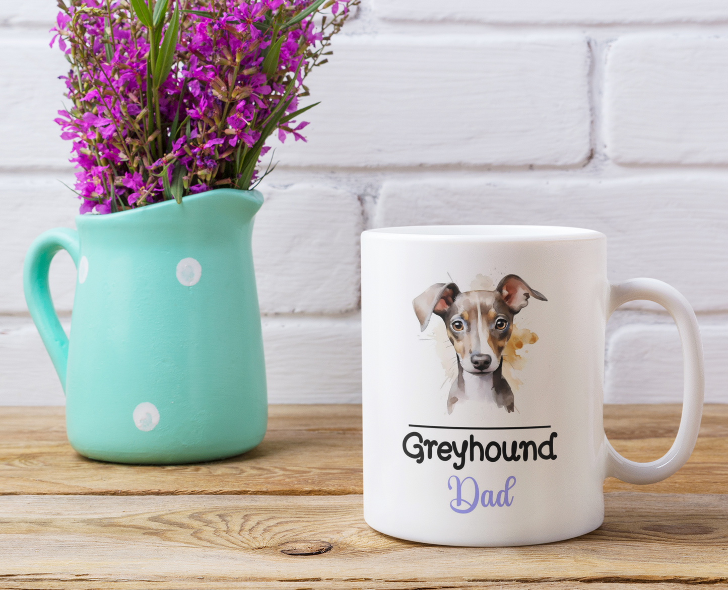 Greyhound Dad Mug Gift Nice Funny Cute Novelty Pet Dog Owner Cup Birthday Christmas Mother's Day Present (Copy)